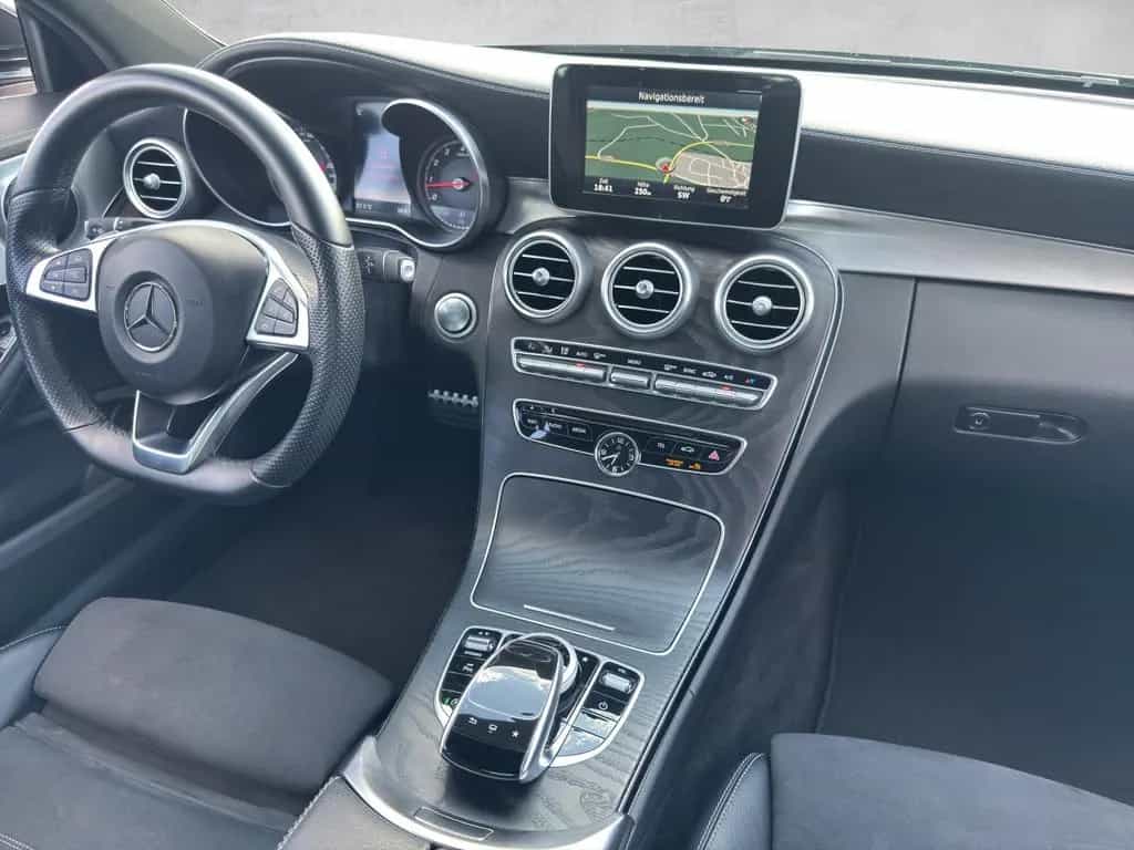 Mercedes-Benz C-Class 180 Coupe AMG-LINE|LED|Navi|Alcantara|EDELHOLZ 09/2016-photo-12