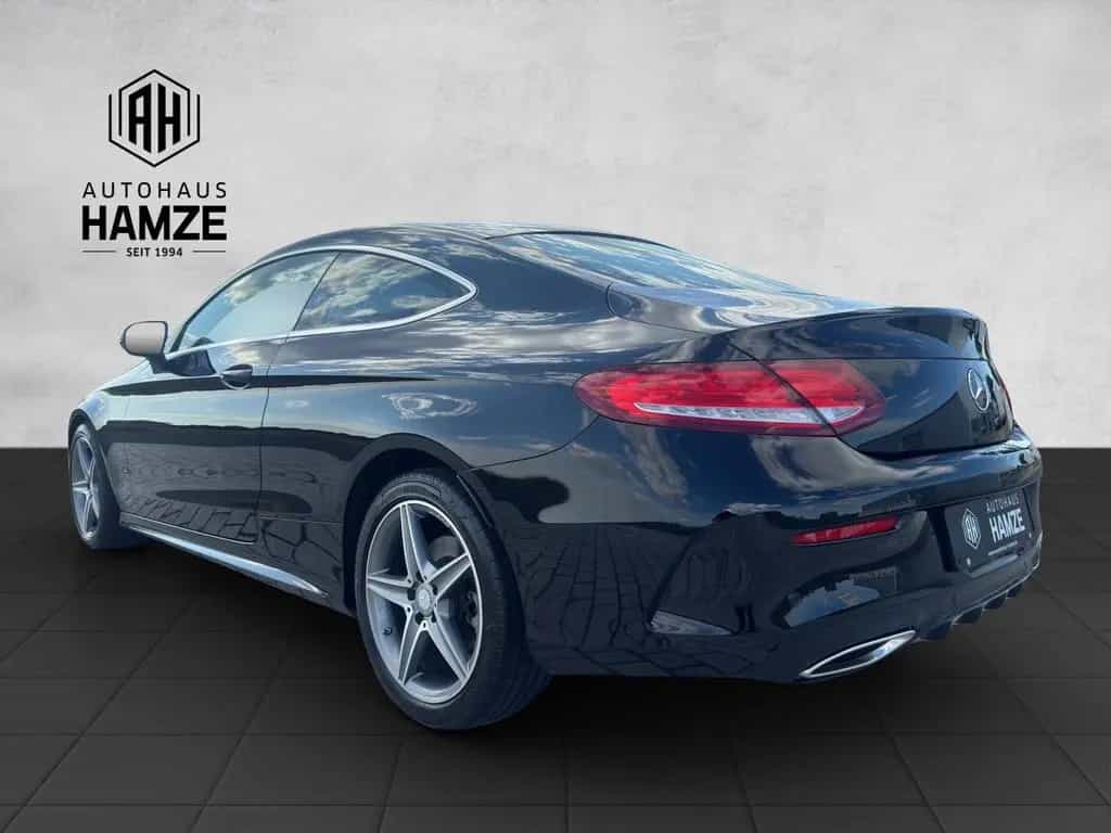Mercedes-Benz C-Class 180 Coupe AMG-LINE|LED|Navi|Alcantara|EDELHOLZ 09/2016-photo-2