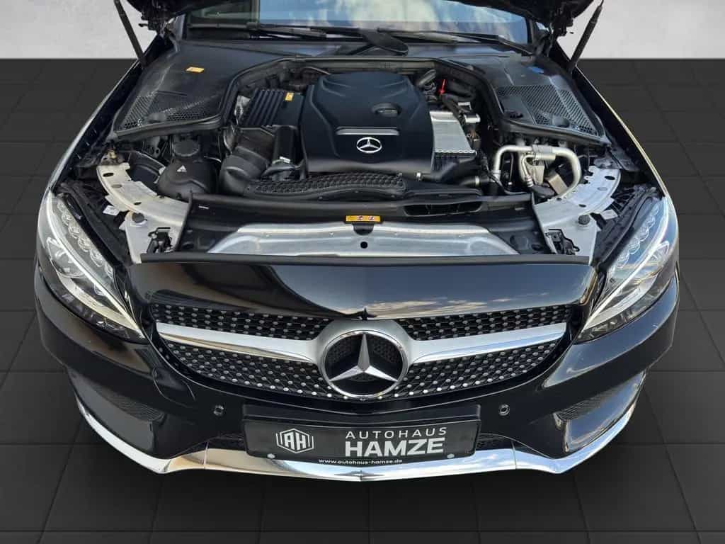 Mercedes-Benz C-Class 180 Coupe AMG-LINE|LED|Navi|Alcantara|EDELHOLZ 09/2016-photo-22