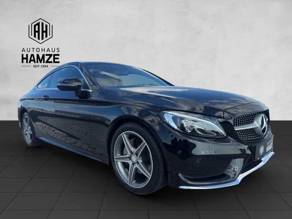 Mercedes-Benz C-Class 180 Coupe AMG-LINE|LED|Navi|Alcantara|EDELHOLZ 09/2016-photo-6