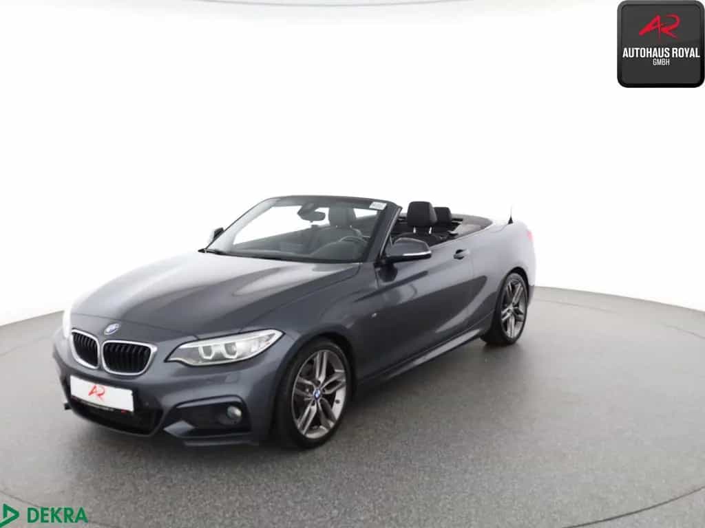 BMW 2 Series 220 i Cabrio M SPORT HARMAN/K,NAVIPROF,KEYLESS 08/2015-photo-0