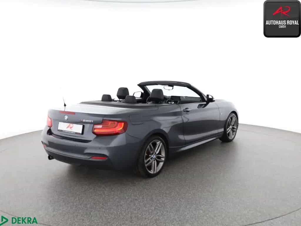 BMW 2 Series 220 i Cabrio M SPORT HARMAN/K,NAVIPROF,KEYLESS 08/2015-photo-4