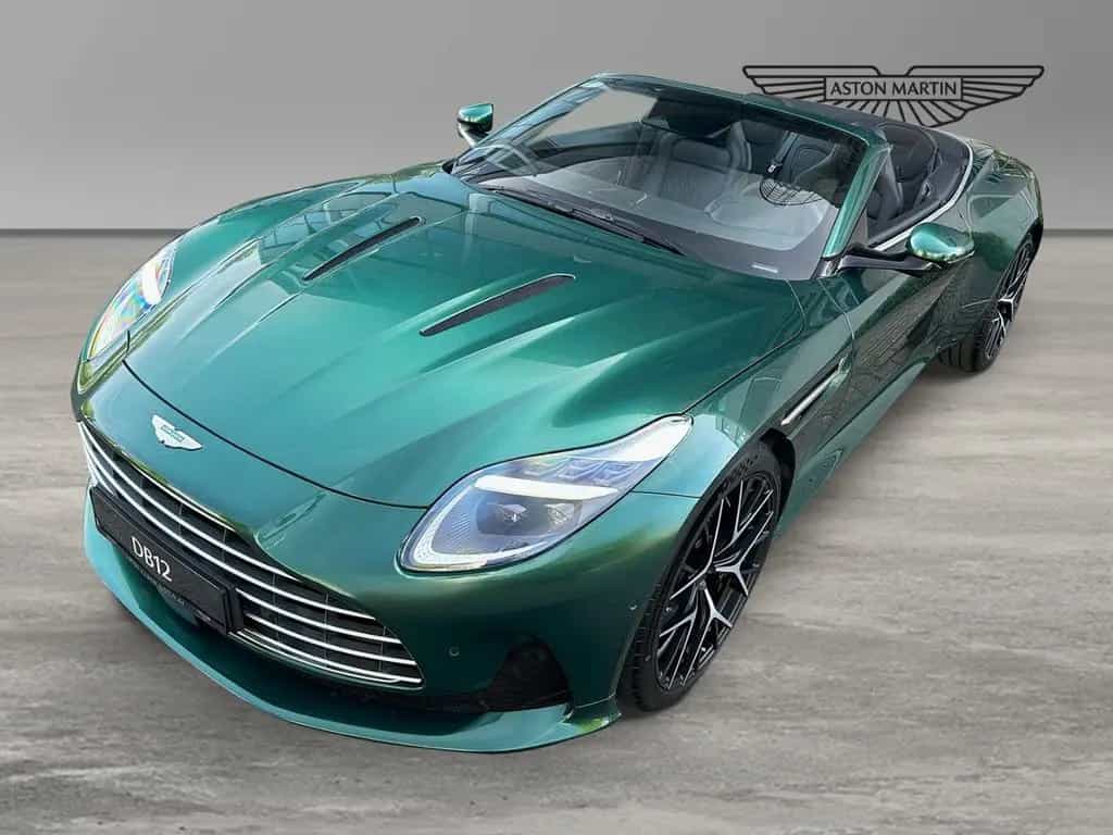 Aston Martin DB12 Volante Malachite Green Onyx Black null-photo-13