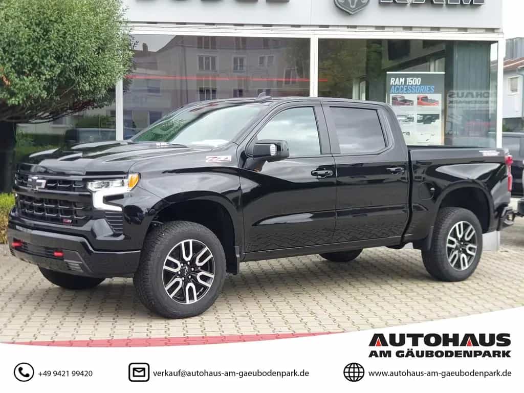 Chevrolet Silverado 6.2l V8 Z71 4x4 Automatik 3.5T AHK 08/2025-photo-0