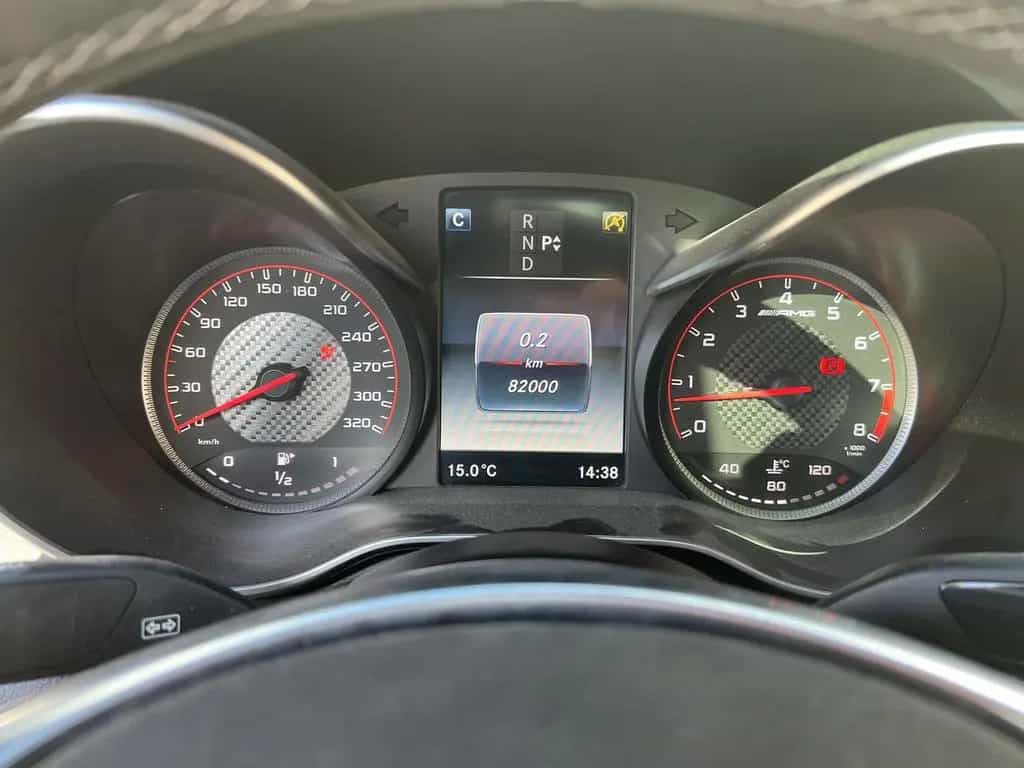 Mercedes-Benz C-Class 63 AMG S Coupe HUD PANO BURM DIST+ TOTW SPUR 06/2017-photo-11