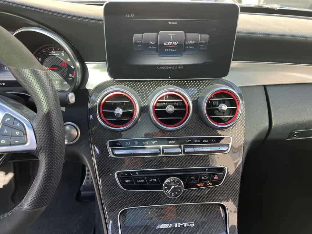 Mercedes-Benz C-Class 63 AMG S Coupe HUD PANO BURM DIST+ TOTW SPUR 06/2017-photo-12