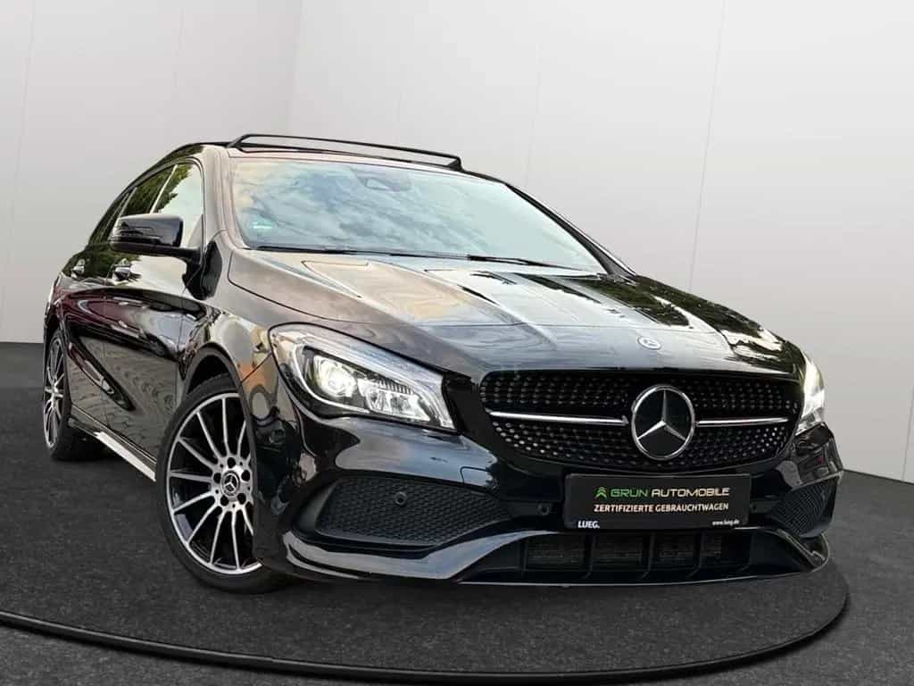 Mercedes-Benz CLA-Class 250 Shooting Brake 4-Matik AMG-Line*LED*Pano 06/2018-photo-0