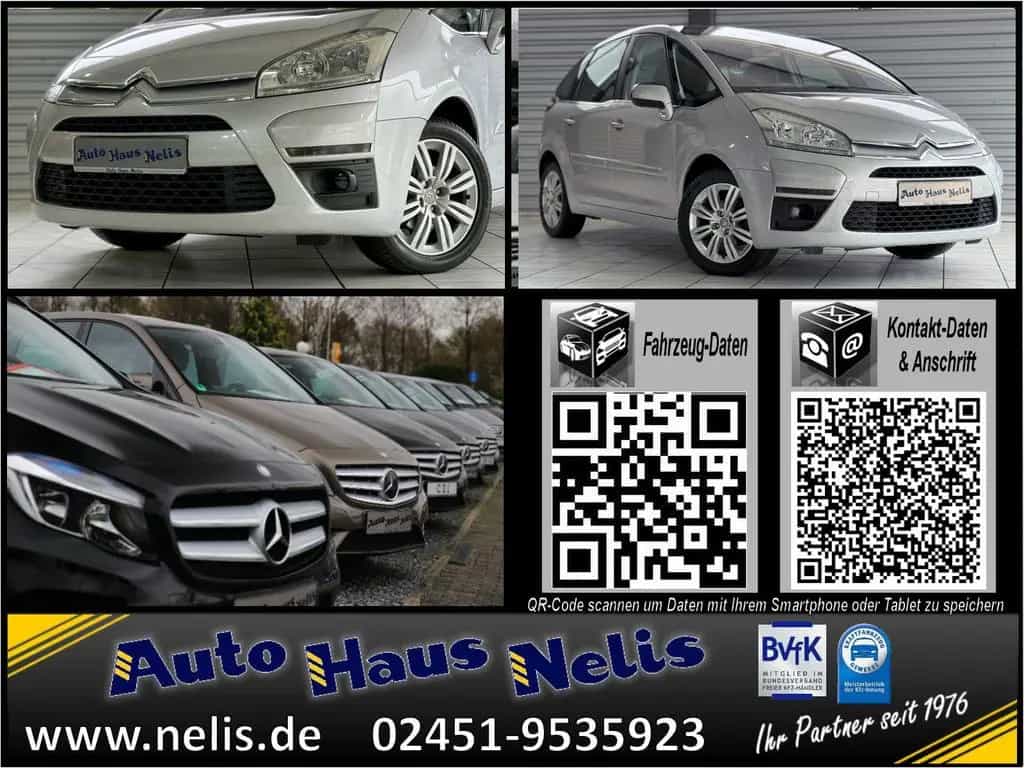 Citroën C4 Picasso 1,6 16V Tendence Pano-Frontscheibe 2- 05/2011-photo-29