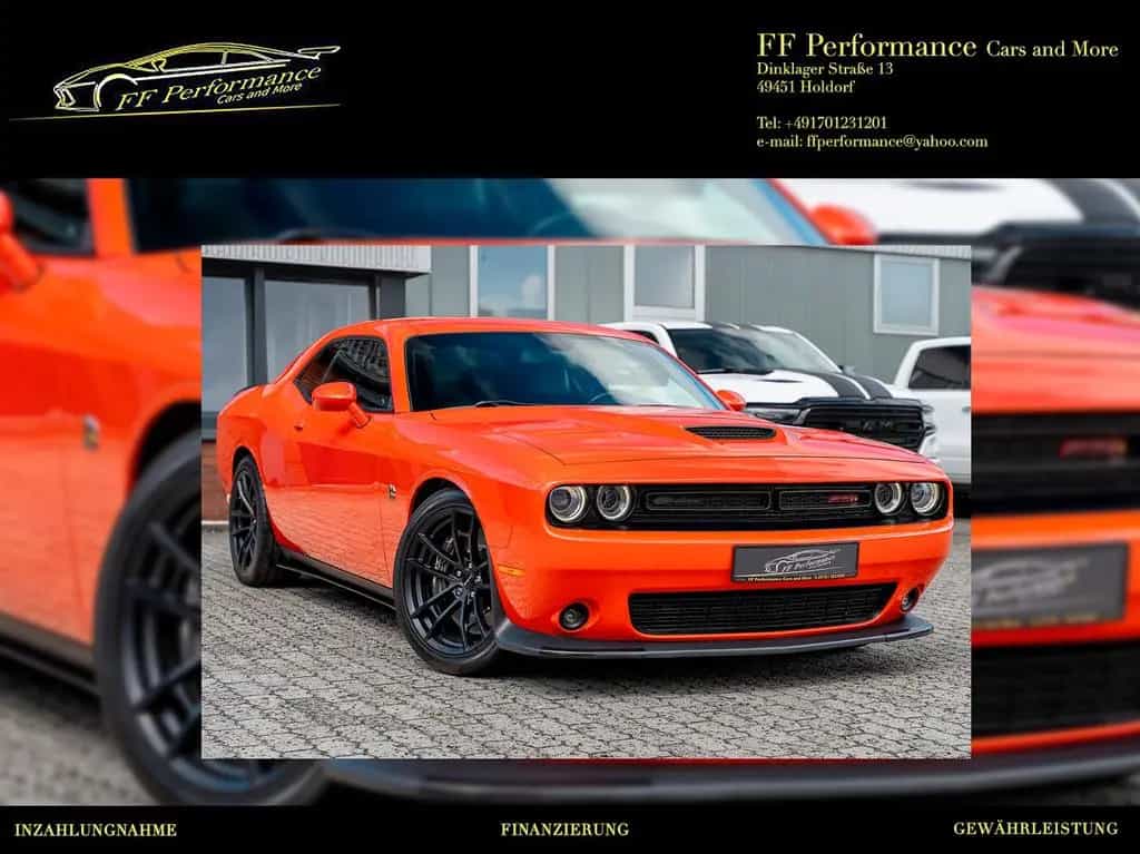 Dodge Challenger SRT 6.4/Scat-Pack/BREMBO/CarPlay/LHZ/ 09/2021-photo-2