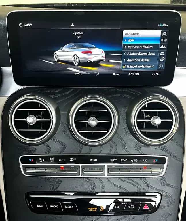 Mercedes-Benz C 300 Cabrio AMG-LINE NAVI MILD-HYBRID KEYLESS 01/2020-photo-15