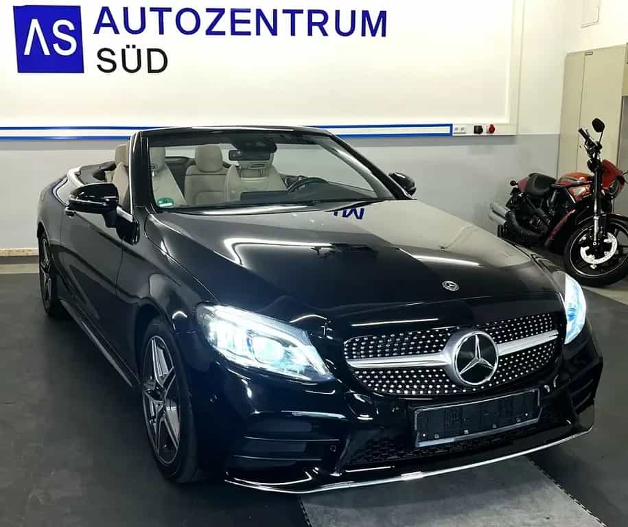 Mercedes-Benz C 300 Cabrio AMG-LINE NAVI MILD-HYBRID KEYLESS 01/2020-photo-3