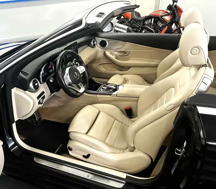 Mercedes-Benz C 300 Cabrio AMG-LINE NAVI MILD-HYBRID KEYLESS 01/2020-photo-7