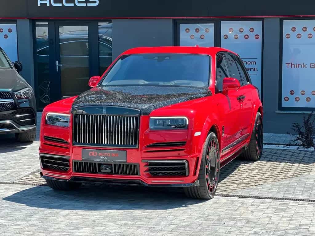 Rolls-Royce Cullinan Black Badge Mansory Red 1 OF 1 06/2022-photo-0