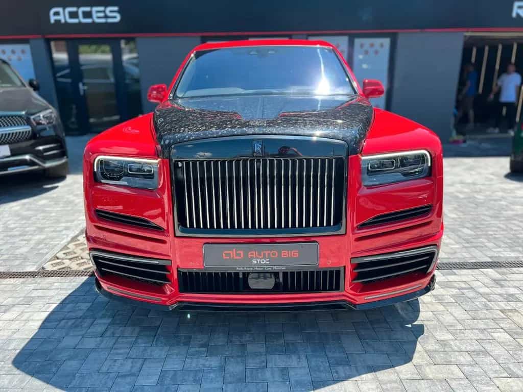 Rolls-Royce Cullinan Black Badge Mansory Red 1 OF 1 06/2022-photo-2