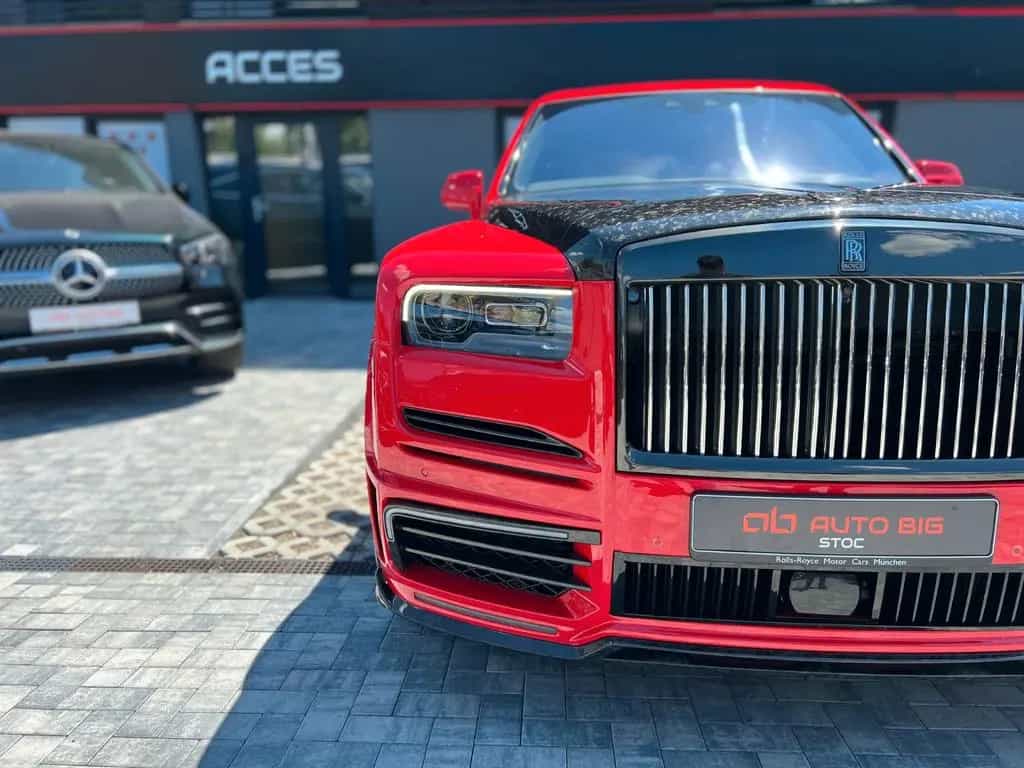 Rolls-Royce Cullinan Black Badge Mansory Red 1 OF 1 06/2022-photo-3