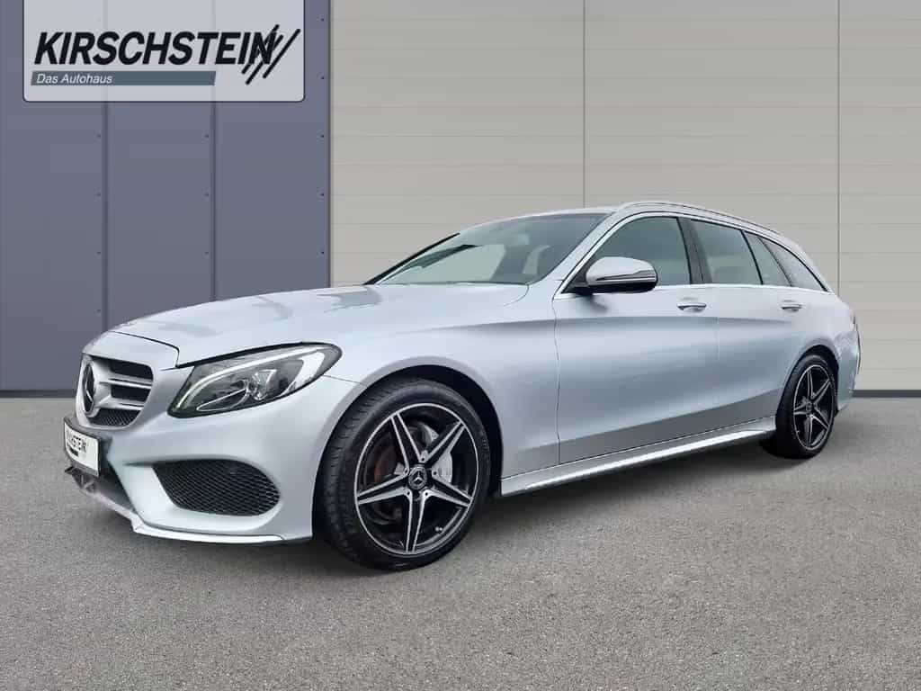 Mercedes-Benz C-Class 220 d T AMG Distronic LED Navi Ambiente Sitzh. 05/2018-photo-1