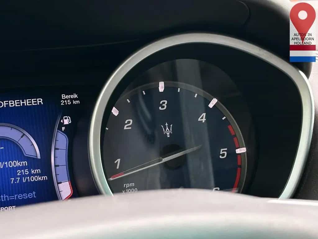 Maserati Ghibli 3.0 V6 D leder Navi 20 inch 06/2015-photo-18