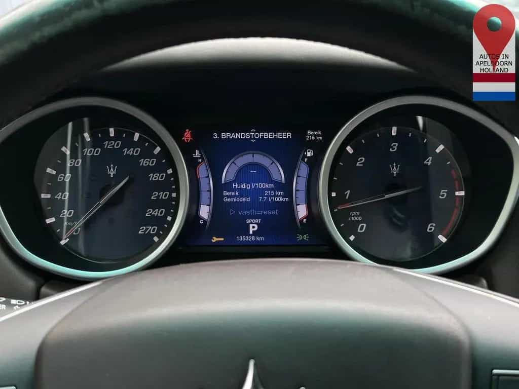 Maserati Ghibli 3.0 V6 D leder Navi 20 inch 06/2015-photo-19