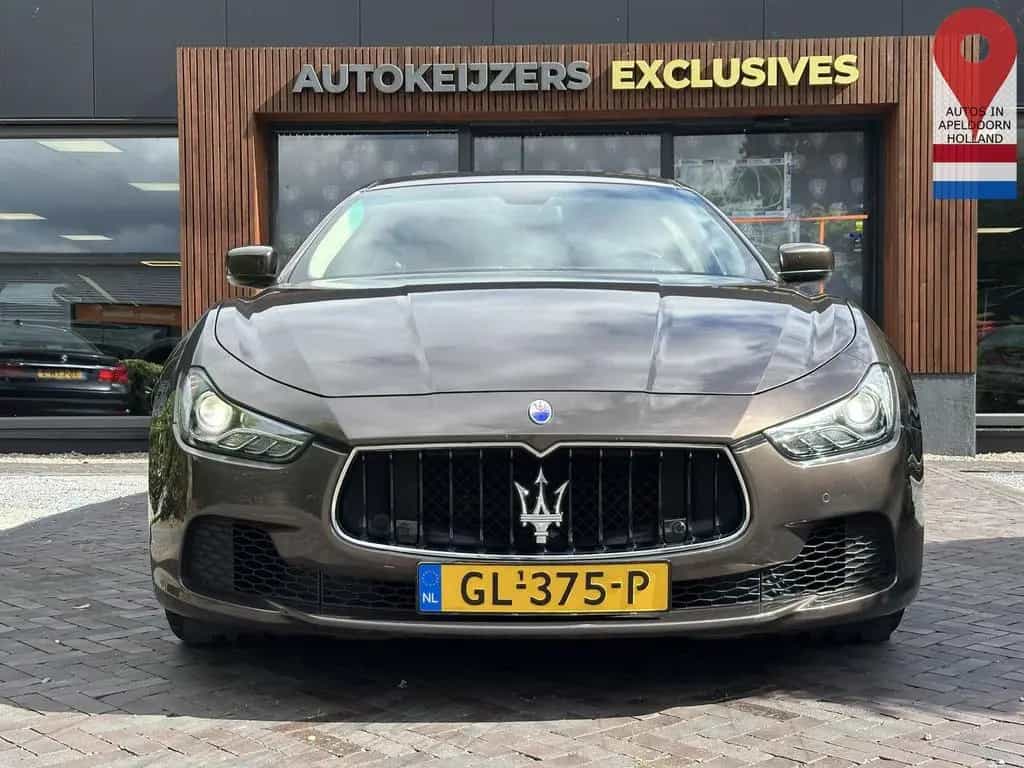 Maserati Ghibli 3.0 V6 D leder Navi 20 inch 06/2015-photo-2