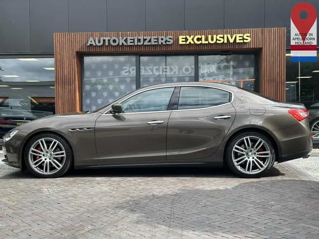 Maserati Ghibli 3.0 V6 D leder Navi 20 inch 06/2015-photo-4