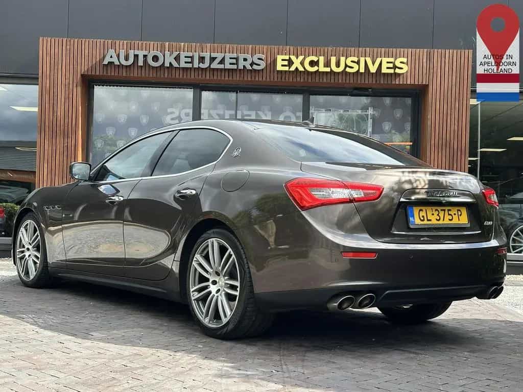 Maserati Ghibli 3.0 V6 D leder Navi 20 inch 06/2015-photo-5