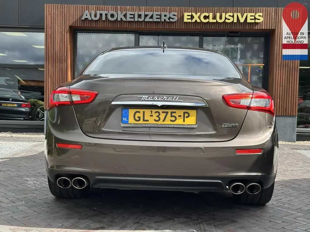 Maserati Ghibli 3.0 V6 D leder Navi 20 inch 06/2015-photo-6