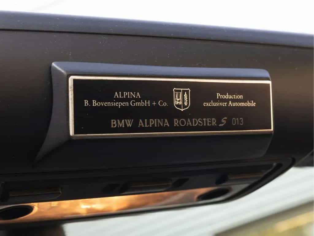 ALPINA Roadster S ALPINA Roadster S - Hardtop - Only 37 10/2006-photo-43