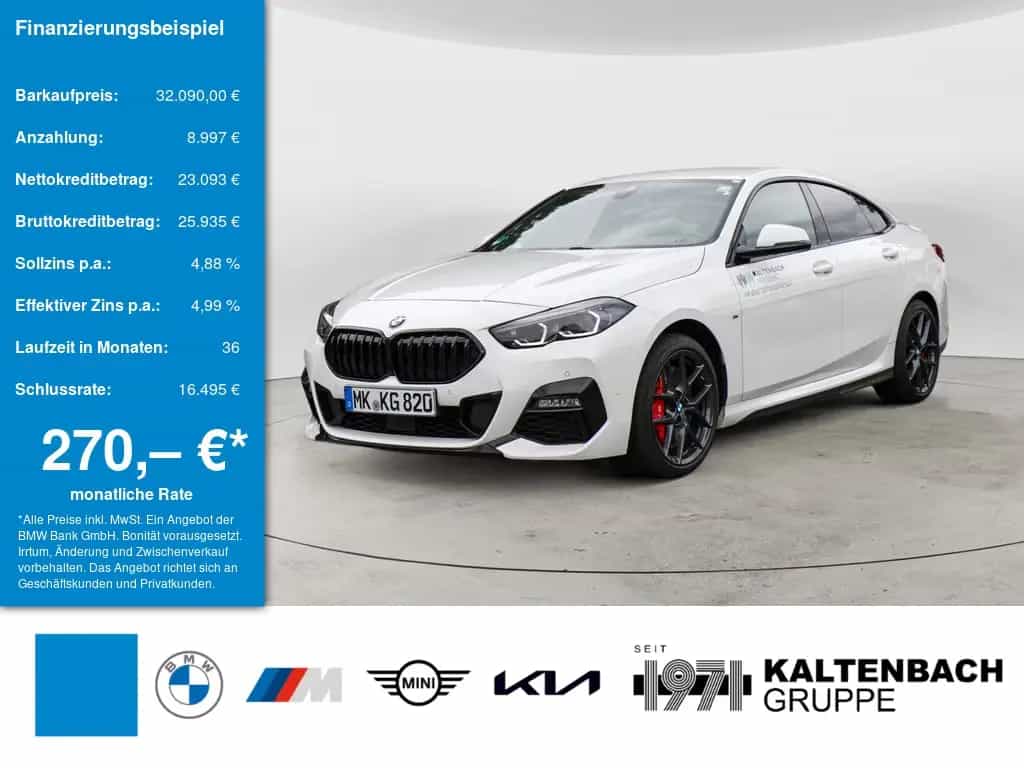 BMW 218 Gran Coupé 218i Gran Coupe M-Sport LED W-LAN NAVI SHZ PDC 06/2024-photo-0