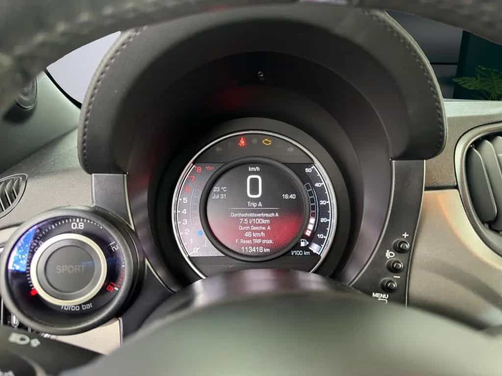 Abarth 500 595 Turismo 1. Hand TÜV + Service NEU 07/2018-photo-10