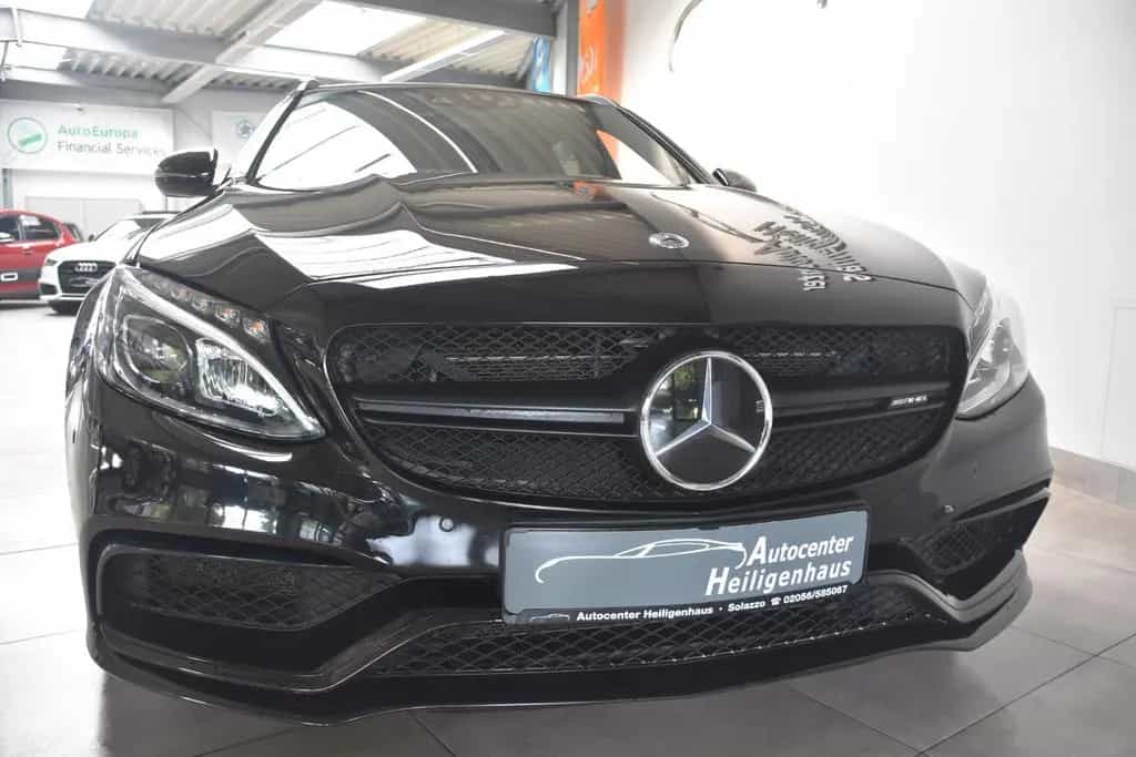 Mercedes-Benz C-Class 63 T-Modell AMG LED Pano Kamera Burmester 08/2016-photo-0