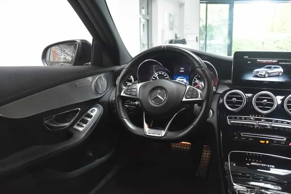 Mercedes-Benz C-Class 63 T-Modell AMG LED Pano Kamera Burmester 08/2016-photo-15