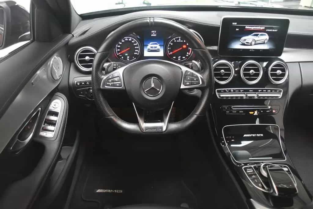 Mercedes-Benz C-Class 63 T-Modell AMG LED Pano Kamera Burmester 08/2016-photo-16