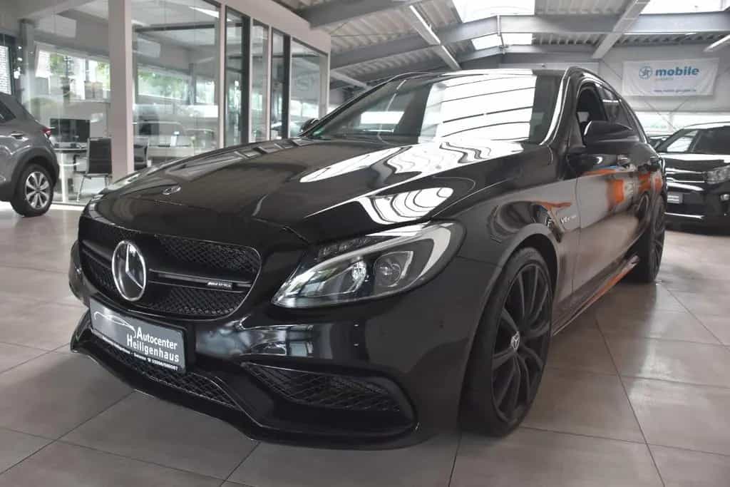 Mercedes-Benz C-Class 63 T-Modell AMG LED Pano Kamera Burmester 08/2016-photo-8