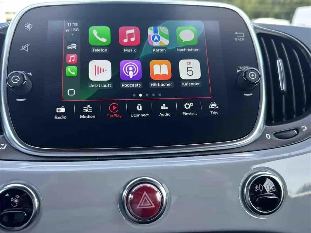 Abarth 595 PDC DAB+ 17" LM Android CarPlay 02/2022-photo-9