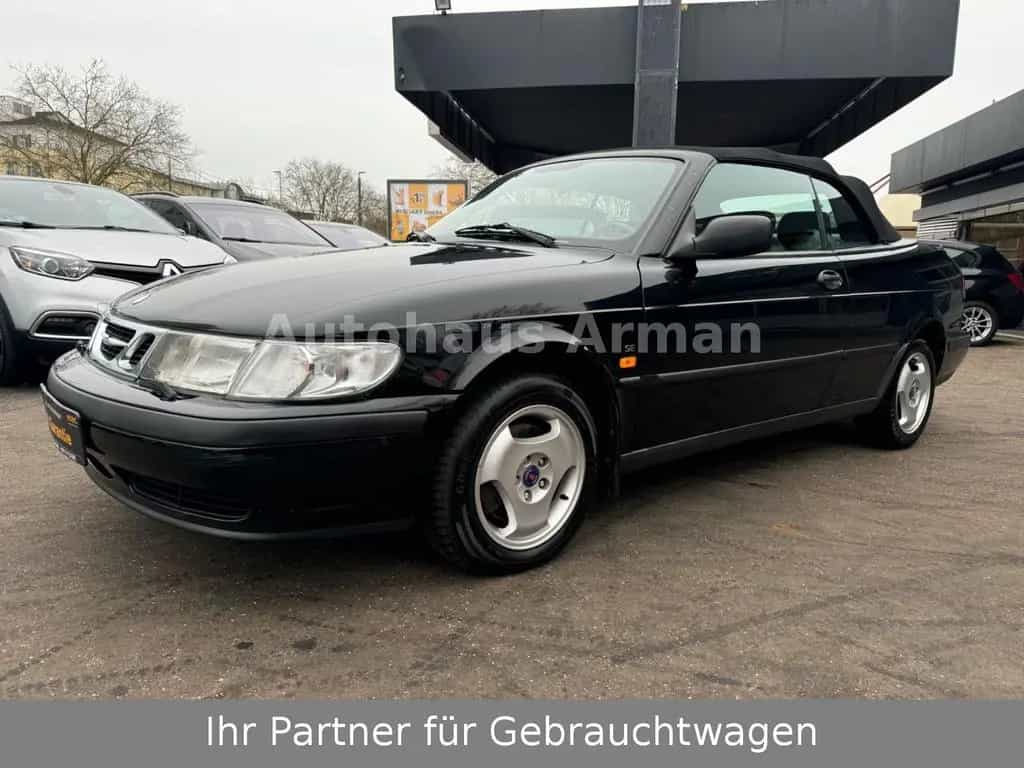 Saab 9-3 2.0i SE Cabriolet Leder Klima TÜV NEU 10/1999-photo-2