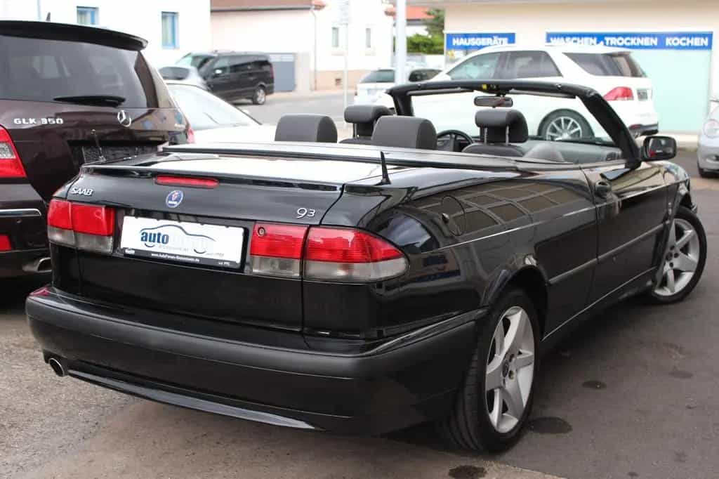 Saab 9-3 2.0t Ecopower Cabriolet Automatik Leder 07/2002-photo-4