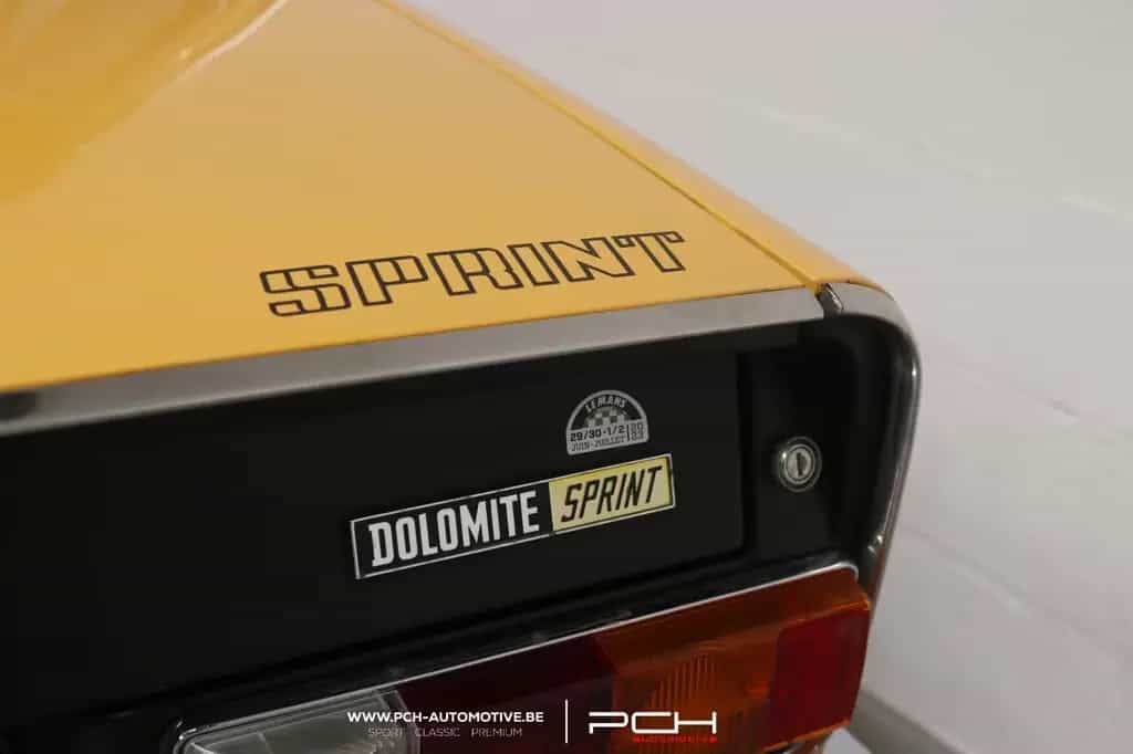 Triumph Dolomite Sprint 2.0 162cv + Overdrive (RHD) 11/1977-photo-12