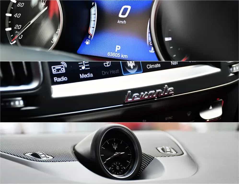 Maserati Levante 3.0 V6 Q4 Carbon Alcantara 360° ACC 04/2018-photo-14