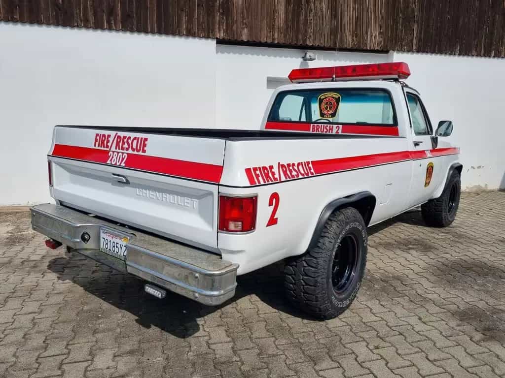 Chevrolet Silverado c20 Pick Up Fire Department 03/1984-photo-4