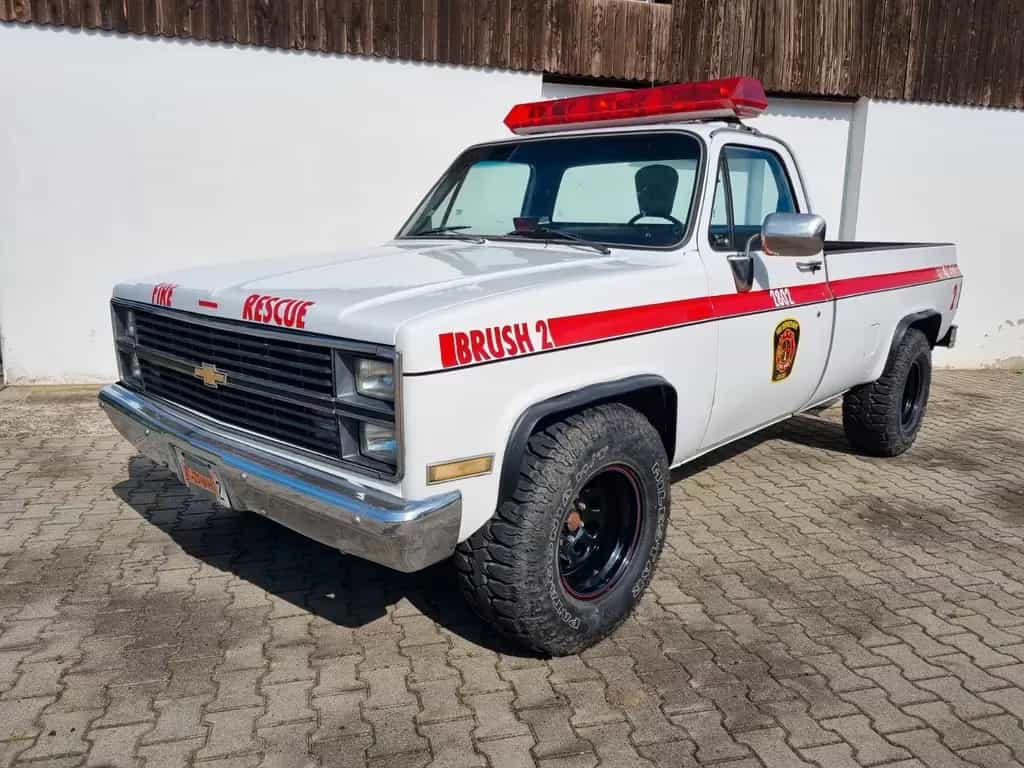 Chevrolet Silverado c20 Pick Up Fire Department 03/1984-photo-5