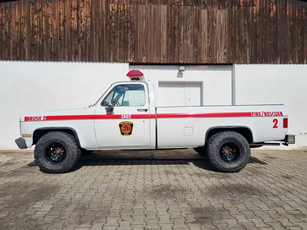 Chevrolet Silverado c20 Pick Up Fire Department 03/1984-photo-7