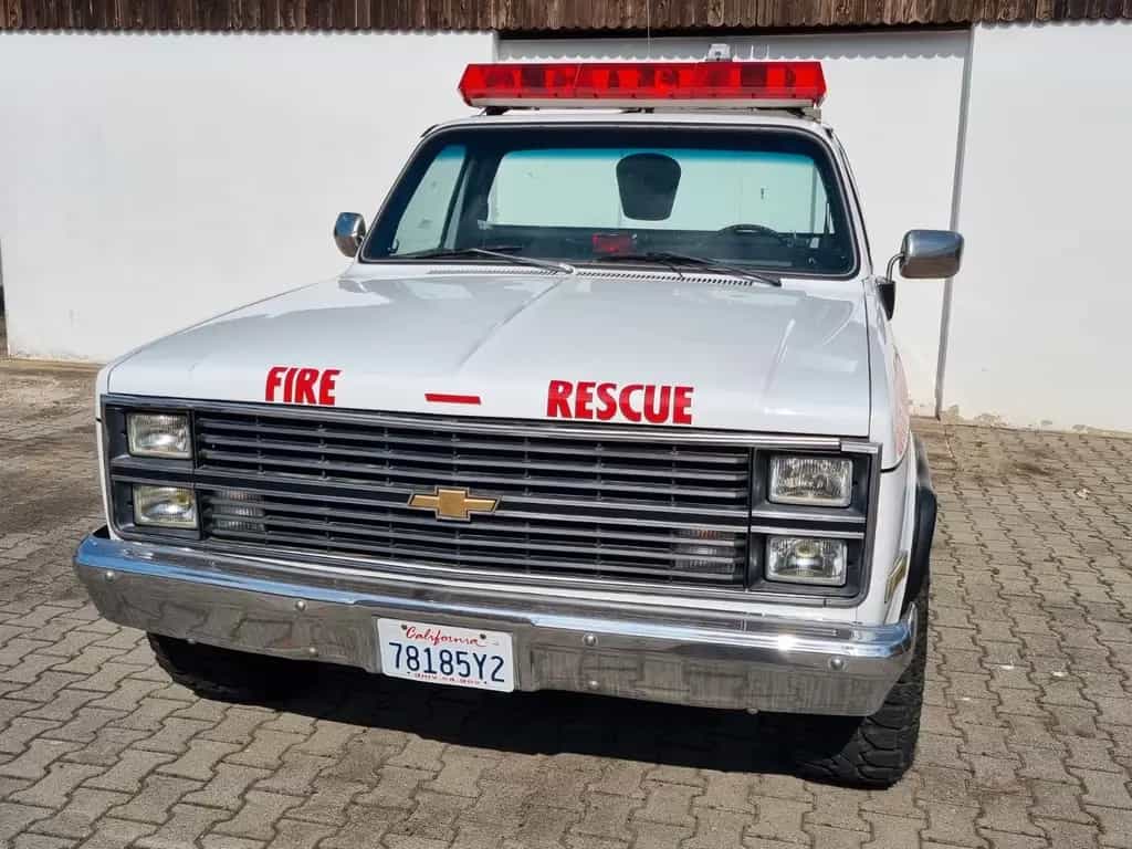 Chevrolet Silverado c20 Pick Up Fire Department 03/1984-photo-9