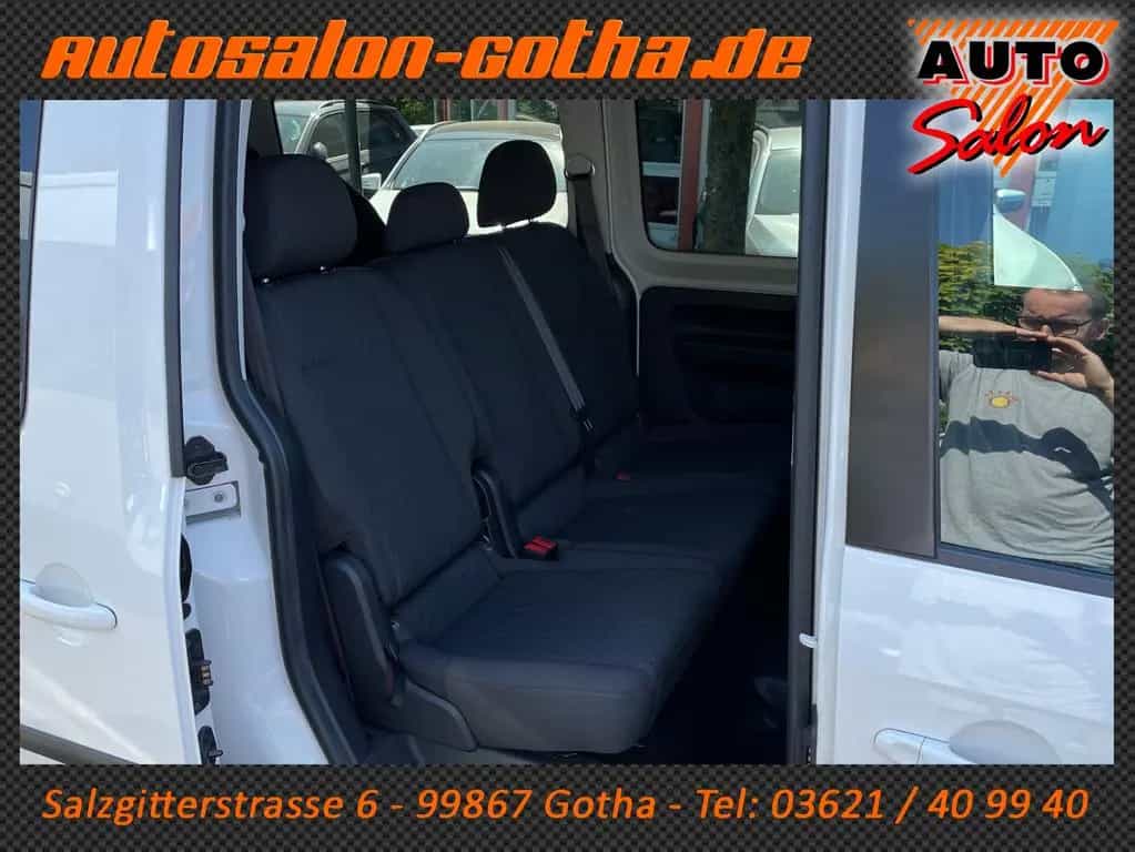 Volkswagen Caddy Maxi 1.4 TSI 7-Sitzer NAVI+APPS+Sitzhzg 07/2016-photo-9
