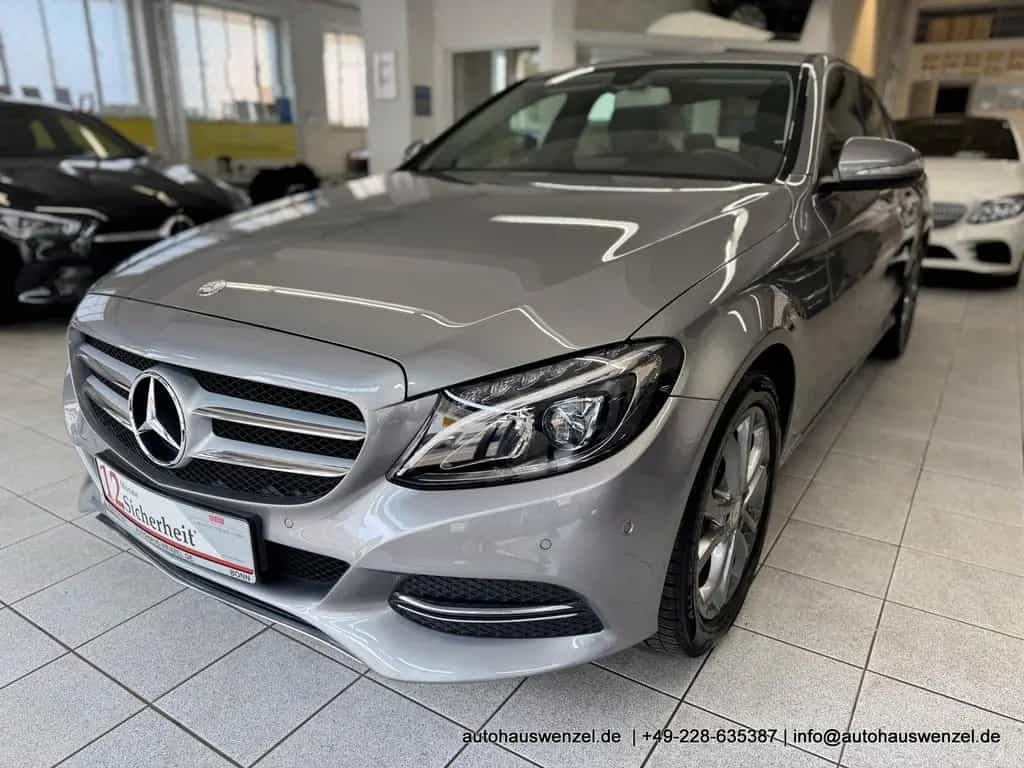Mercedes-Benz C-Class 180 Lim. Aut. Avantgarde NAVI LED SITZHEIZUNG 03/2015-photo-2