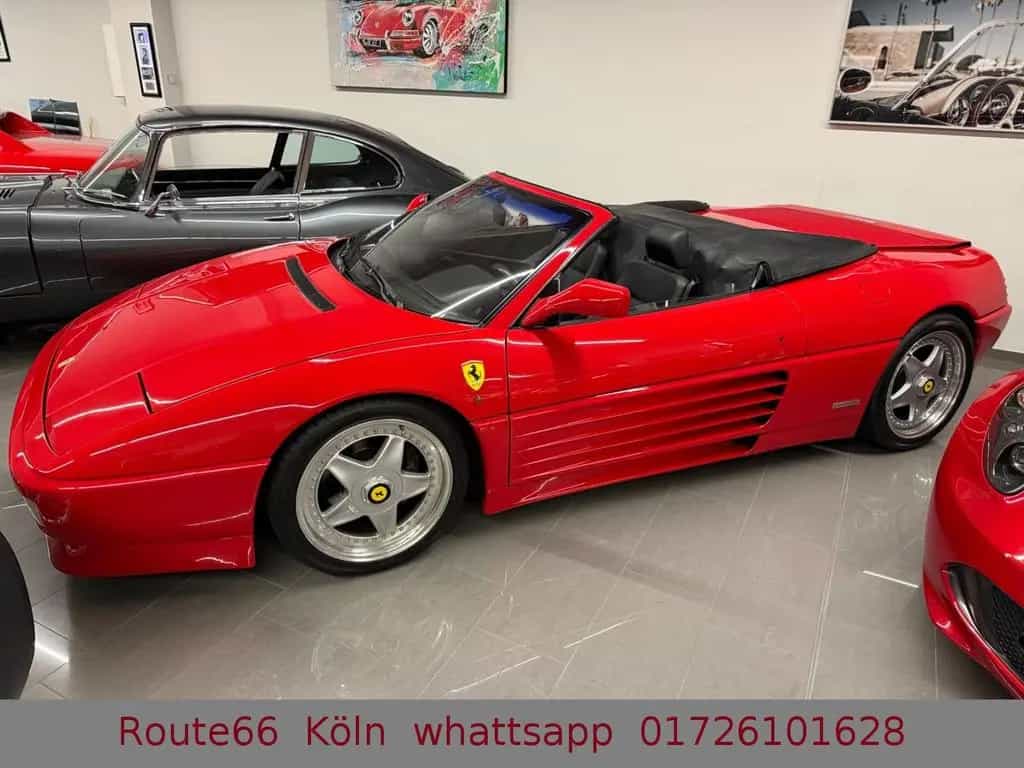 Ferrari 348 Spider Großer Service Neu,H-Zul. Top,Speedl 05/1994-photo-9