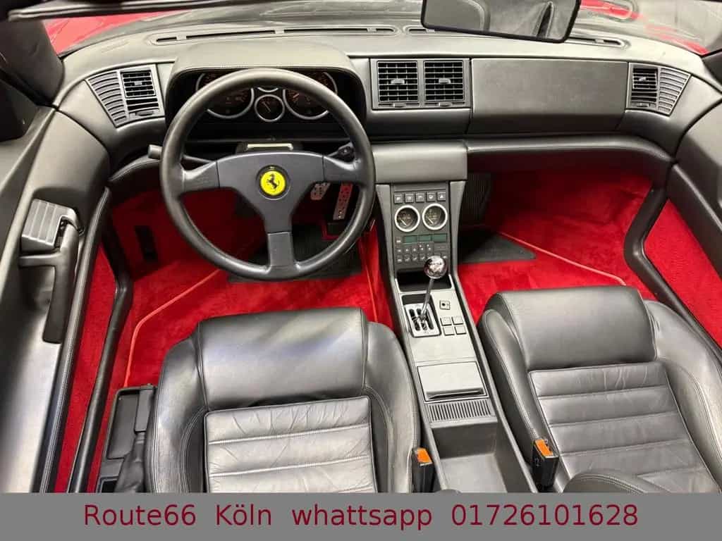 Ferrari 348 Spider Großer Service Neu,H-Zul. Top,Speedl 05/1994-photo-12