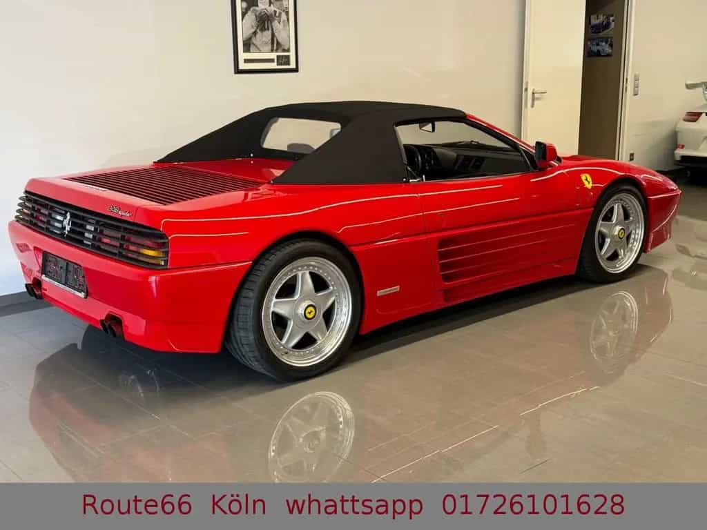 Ferrari 348 Spider Großer Service Neu,H-Zul. Top,Speedl 05/1994-photo-1