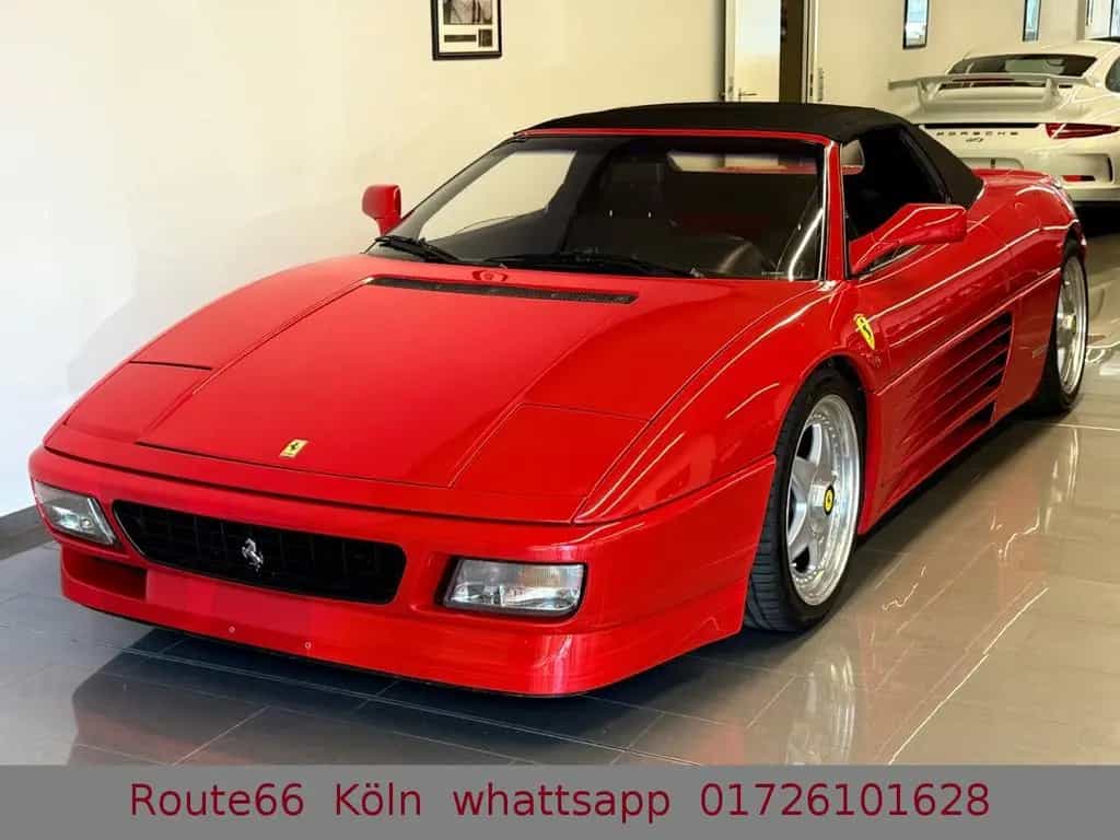 Ferrari 348 Spider Großer Service Neu,H-Zul. Top,Speedl 05/1994-photo-3