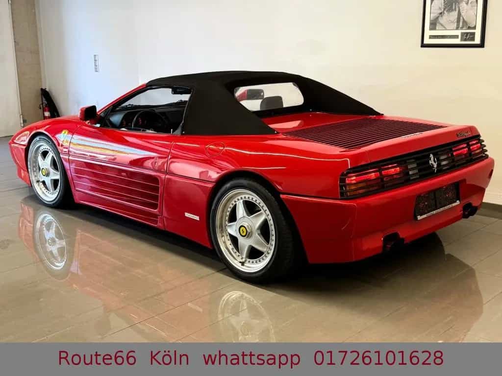 Ferrari 348 Spider Großer Service Neu,H-Zul. Top,Speedl 05/1994-photo-7