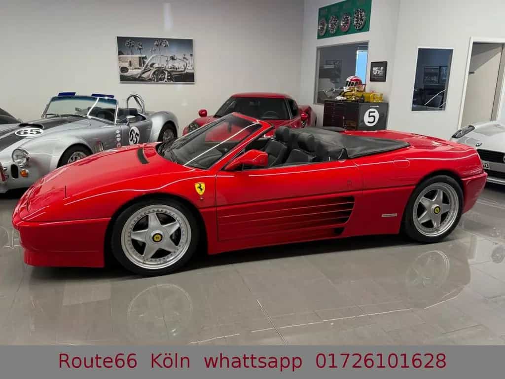 Ferrari 348 Spider Großer Service Neu,H-Zul. Top,Speedl 05/1994-photo-8